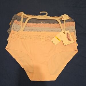 Jessica Simpson Women's Panties - Peach, Gray, Blue